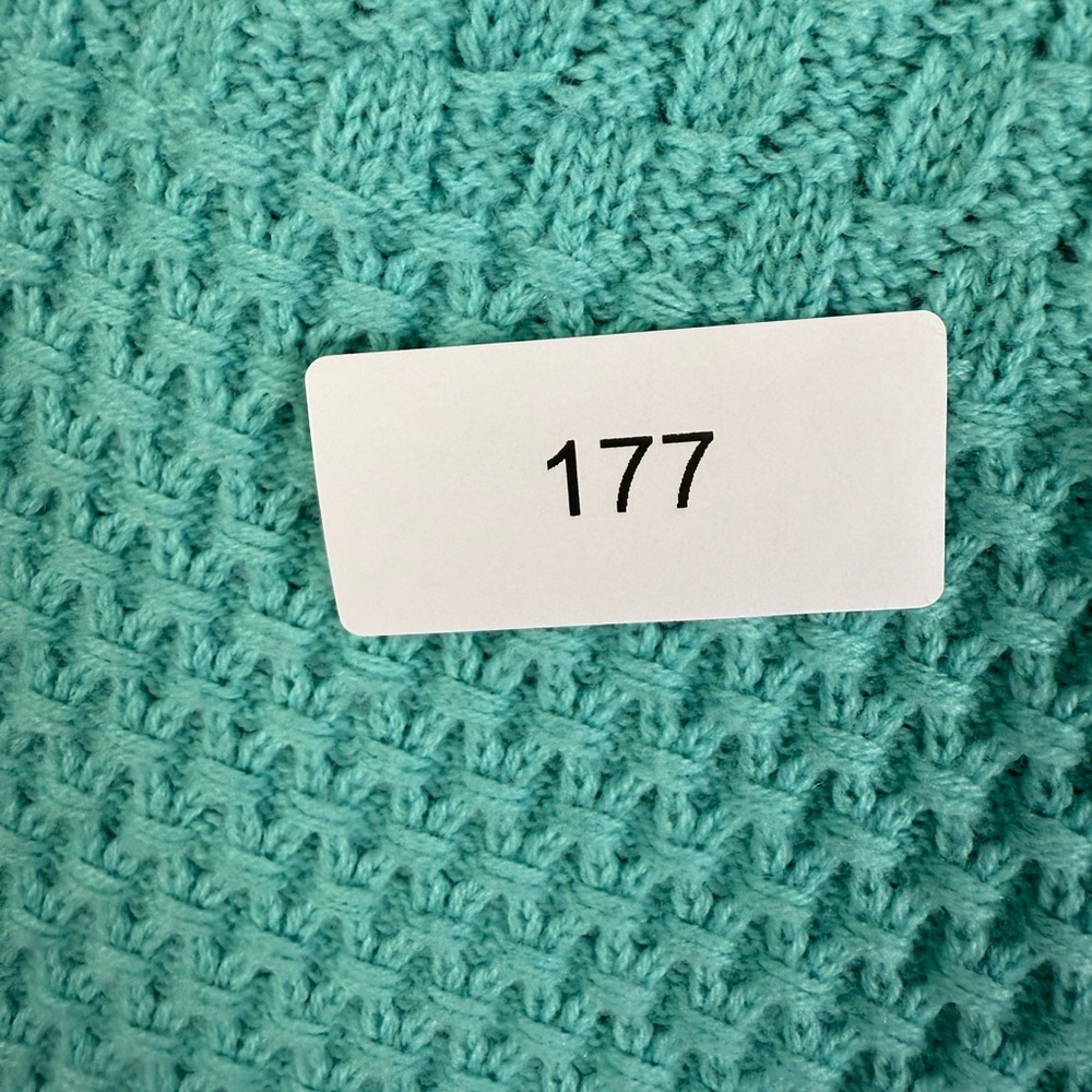Talbots lambs wool sweater mint green size XL - Picture 7 of 9